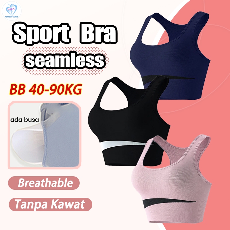 สปอร์ตบราไร้ตะเข็บ Push Up Tanktop สําหรับผู้หญิง Gym Yoga BH 888