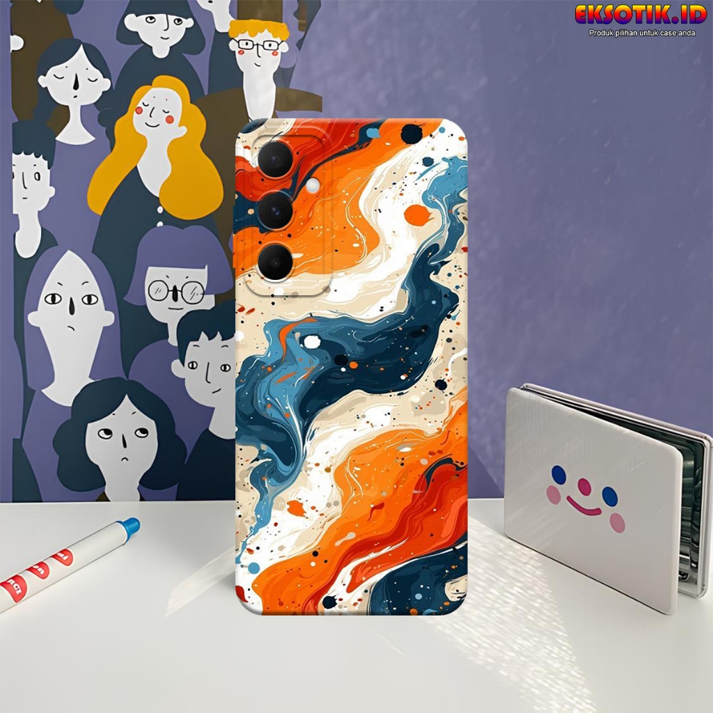 เคส Samsung A55 - เคส Samsung A55 - เคสแฟชั่น - Samsung A55 Silicone - Cool and Cute Motif - Samsung