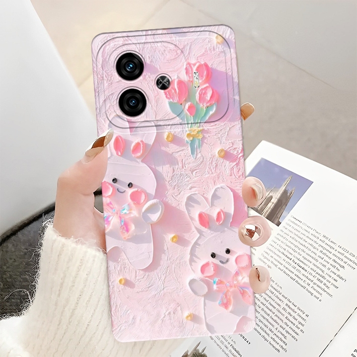 CASE HP VIVO IQOO Z9 TURBO 5G/IQOO Z7/IQOO Z7X Case Procamera Macaron Fashion Softcase Silicone Tpu[