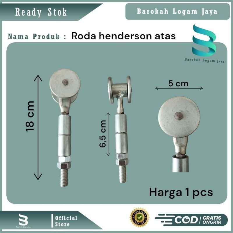 Henderson Wheels Upper boss 2 และ boss 3 รางใหญ่ | ล้อบน Henderson