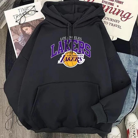 LAKERS HOODIE SWETER JACKET\DICKIES\LA - LAKERS HOODIE - UNISEX HOODIE JACKET - - ฟรี