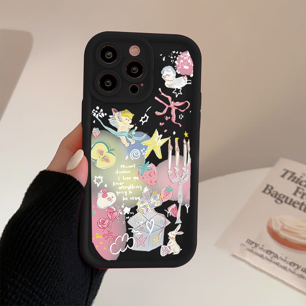 YX84 COVER CASE DREAMY CORE SWEETY COMPATIBLE สําหรับ ITEL A04 A05S A50 A50C A60 A60S A70 S23 S23 + 