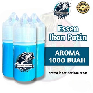 essen ikan PATIN paling ampuh isi 30 mili AROMA 1000 BUAH essen BANDUNG mancing dijamin neter cocok untuk segala media umpan dan daerah