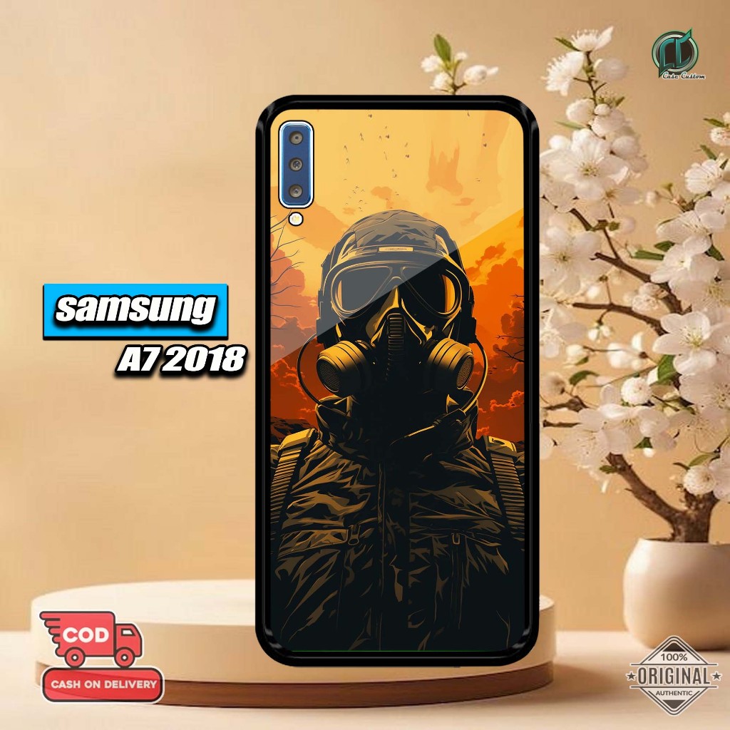 เคส Samsung A72018 ล่าสุด 2D Glossy Hardcase [DOPE Motif] Samsung A72018 Casing Hardcase Sofcase Glo