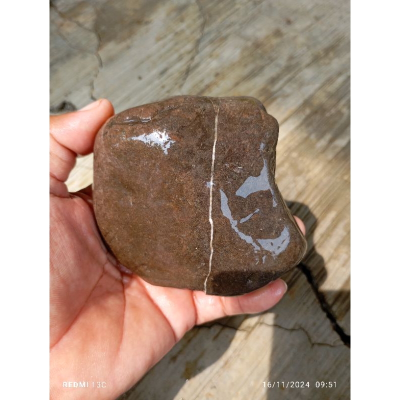 หินเหล็กกระทิงหยาบ 666gr