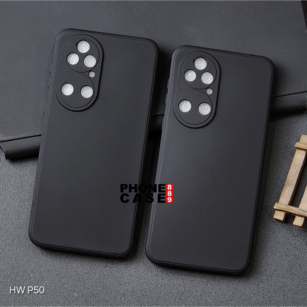 HUAWEI P30 LITE CASE MACAROON BLACK SQ CASE สีดํา HUAWEI P30 LITE