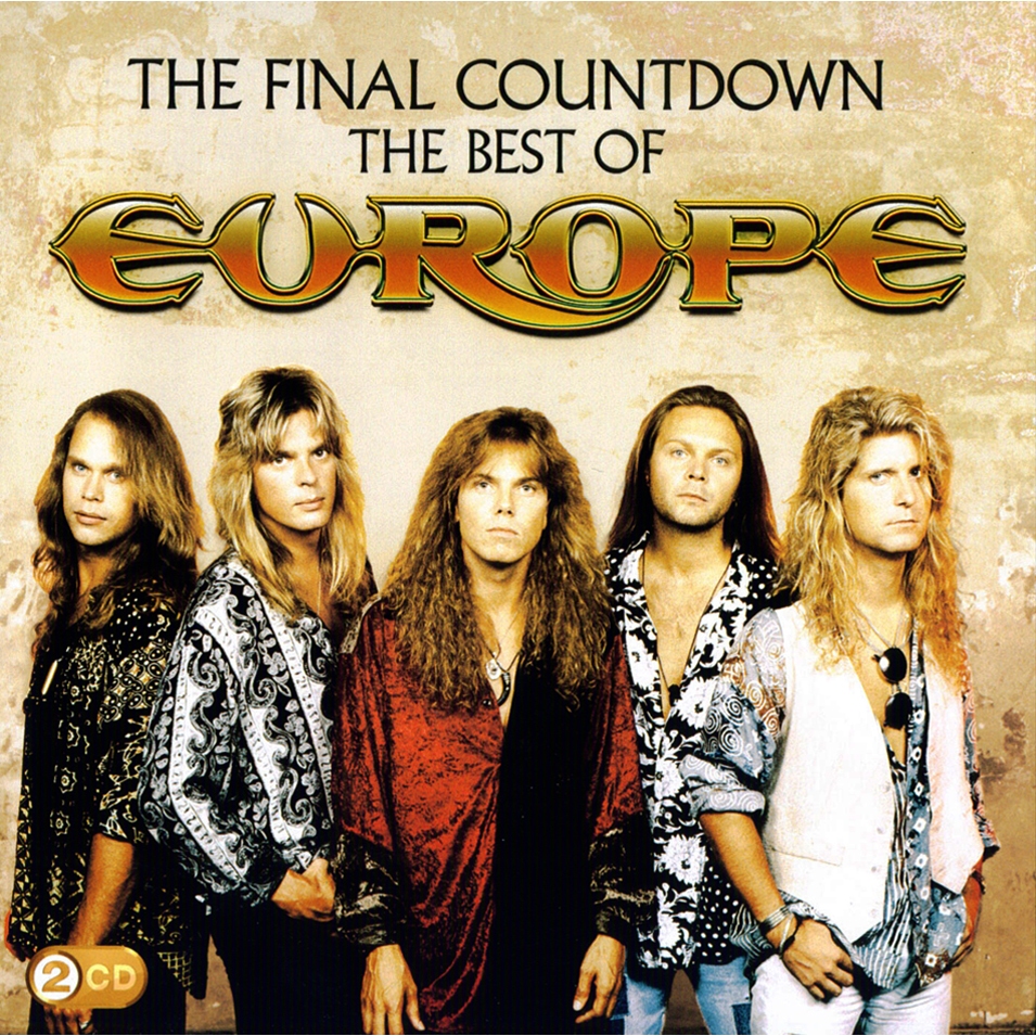 ซีดีเพลง AUDIO MUSIC ROCK ALBUM EUROPE - THE FINAL COUNTDOWN (สุดยอดของ EUROPE)
