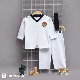 kalawani DOBOK BABY / BAJU TAEKWONDO NEWBORN / kostum taekwondo bayi / dobok newborn bayi anak