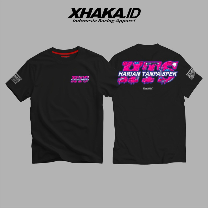 เสื้อยืด HTS Daily Racing ไม่มีสเปค V2 ORIGINAL XHAKA.ID Apparel