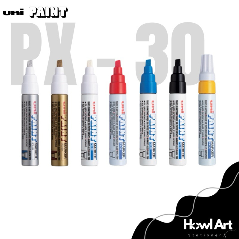 UNI Paint marker PX-30 Oil Based Uni Mitshubisi ปากกามาร์กเกอร์ถาวร