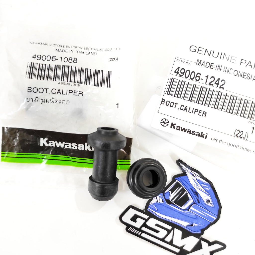 บูทคาลิปเปอร์หน้า Gut Rubber KLX 150 Dtracker KLX BF Original KAWASAKI