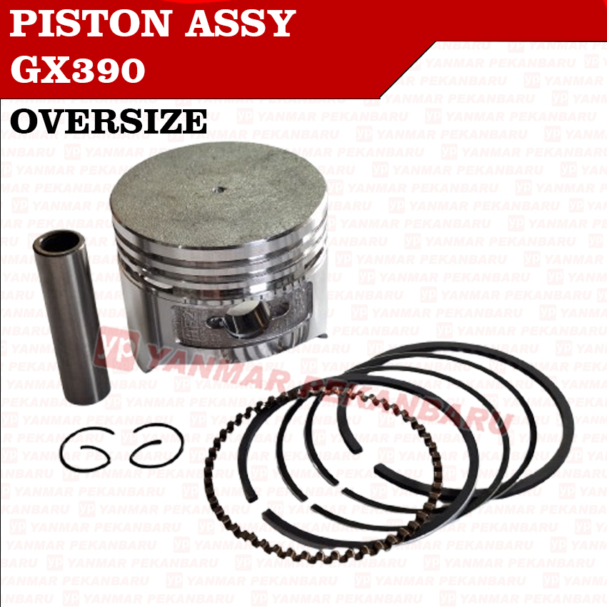 MESIN GX390 ลูกสูบ Assy ลูกสูบชุด OVERSIZE 0.25 0.50 0.75 1.00 13HP เครื่องยนต์