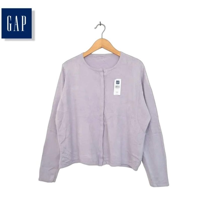 GAP คาร์ดิแกน O-Neck Lilac (CODE: B46-25)