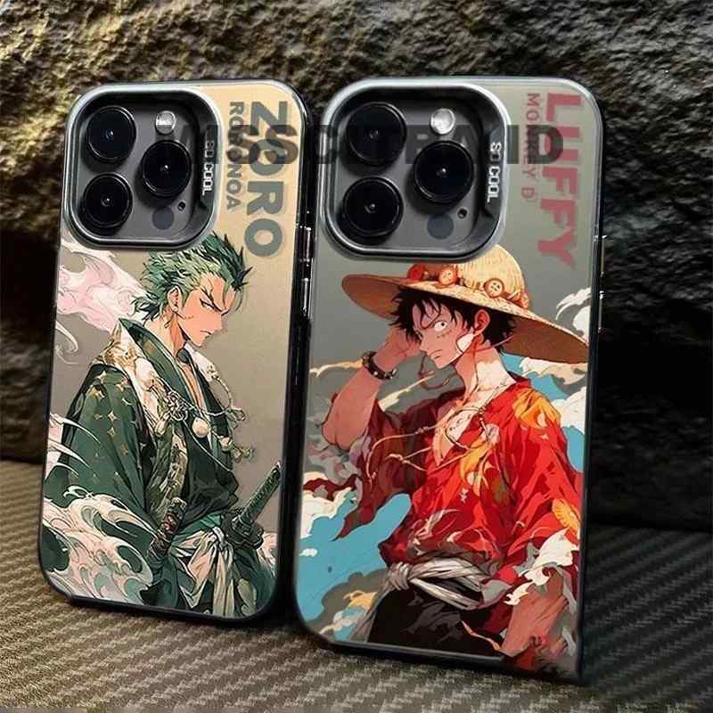 YX141 CASING SOFTCASE ONE PIECE LUFFY ZORO COMPATIBLE สําหรับ OPPO A71 A74 A78 A96 RENO 4 4F 5 5F 6 