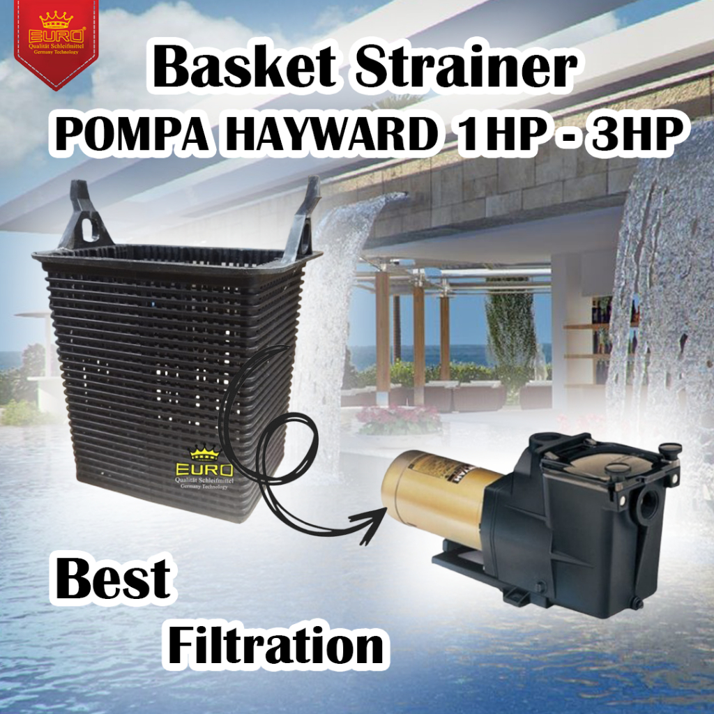 ปั๊มกรองตะกร้า 1Hp - 2Hp Super Pump (สีดํา) เหมาะกับ Hayward