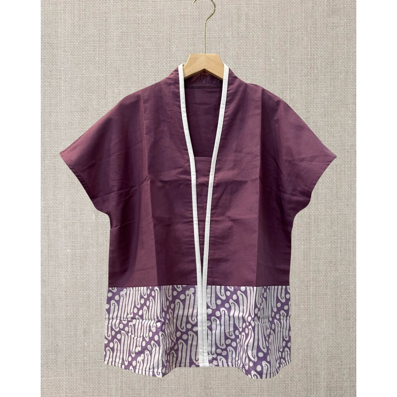 เสื้อบาติกผสมท็อป - BM21