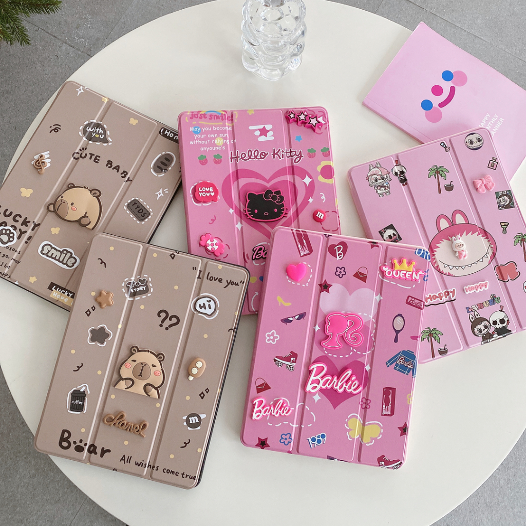 3D Motif Jelly Case Galaxy Tab A8 X205 Tab A7 Lite T225 T220 T290/ T295 Tab A9 Tab A9+ Tab S6 Lite