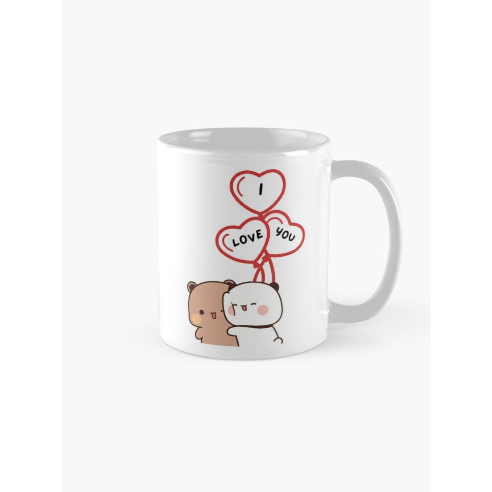 แก้วแก้ว | ของขวัญ ของขวัญ | กระเช้า | I Love You My DuDu Bear จากกาแฟบูบู