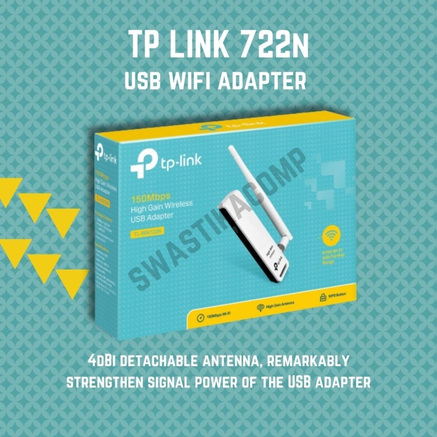 TP-Link TL-WN722N อะแดปเตอร์ USB ไร้สาย