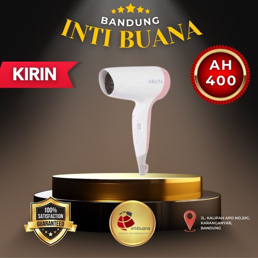 เครื่องเป่าผม Arlita AH-400 400W By Kirin AH400 AH 400
