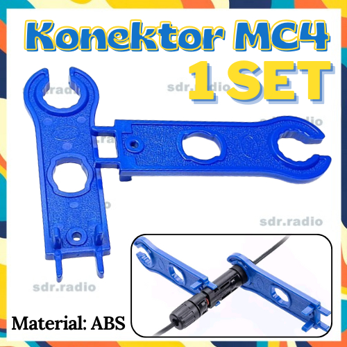MC4 Connector 2 ชิ้น 1 ชุด Solar Panel Connector ประแจ Mc4