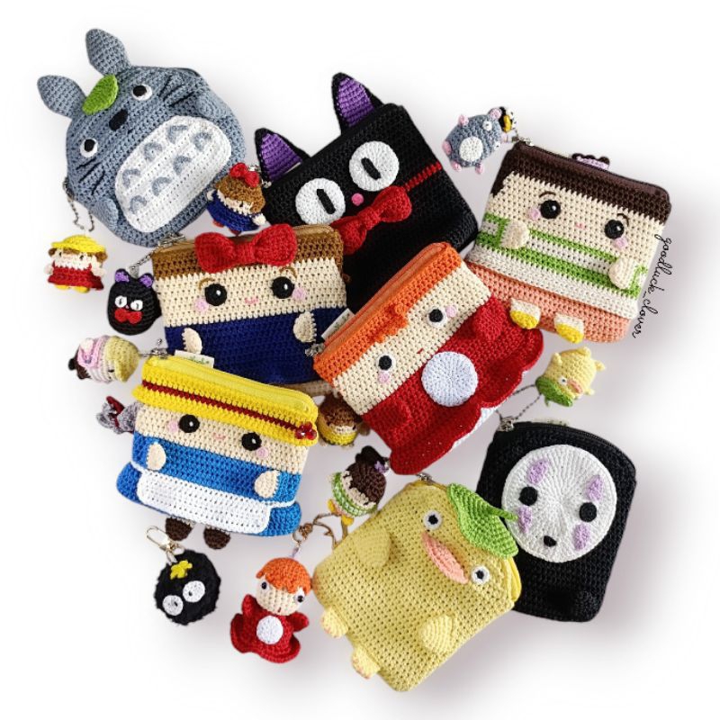 PREORDER Ghibli Character Coin/Card Wallet