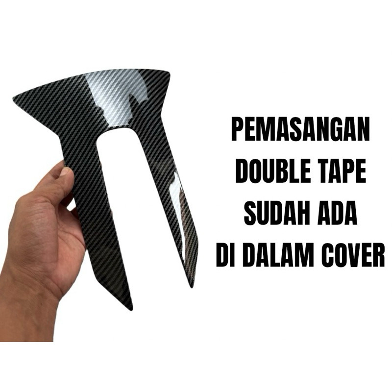 VESPA SPRINT CARBON GLOSSY TIE COVER รูปที่ 5