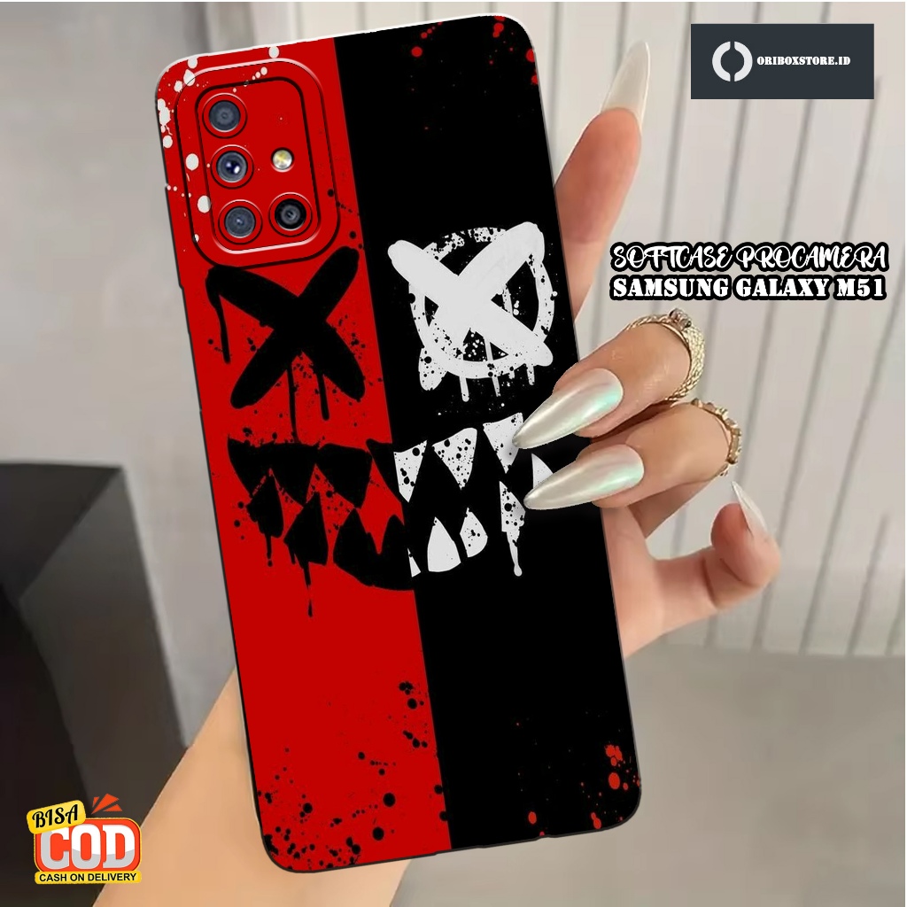 เคส HP ล่าสุด SAMSUNG GALAXY M51 - เคส Graffiti Motif - เคส SAMSUNG GALAXY M51 - SAMSUNG GALAXY M51 