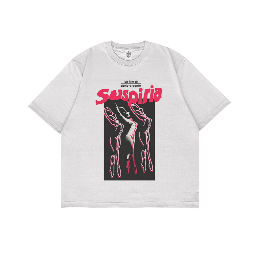 เสื้อยืด HORROR MOVIE MOVIE | เสื้อยืด OVERSIZE สีขาวสไตล์ Y2K VINTAGE BOOTLEG GRUNGE | ผู้ชาย ผู้หญ