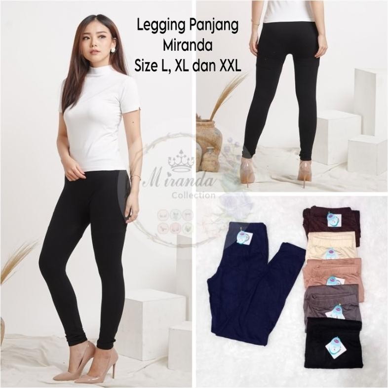 Mirada Lg 888 กางเกงเลกกิ้งไซส์ใหญ่ Super Jumbo วัสดุสแปนเด็กซ์เรยอนยืดหยุ่นและเย็น