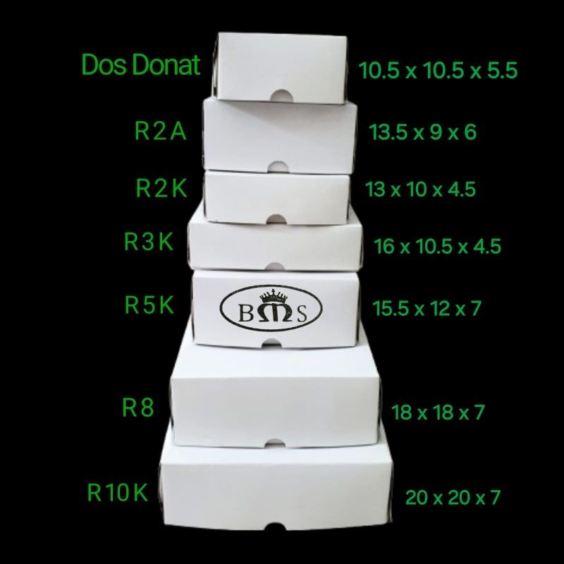 กล่องขาวเต็มปก | กล่องโดนัท R2A R2K R3K R5K R8 R10K | กล่องเค้กสีขาว | กล่องข้าวกล่องขาว