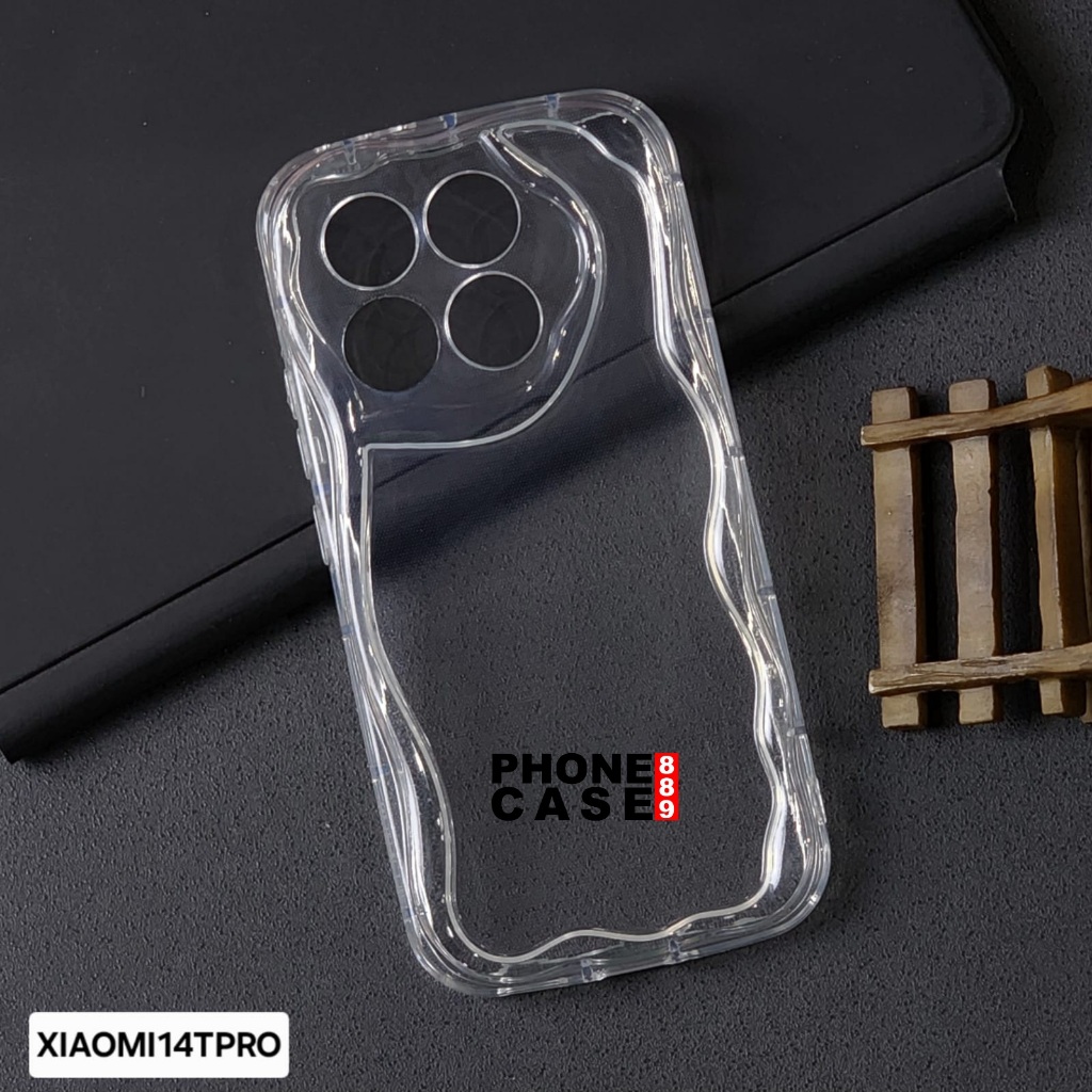 CASE XIAOMI 14T PRO SOFT CASE MELTING WAVY CHROME CASE XIAOMI 14T PRO