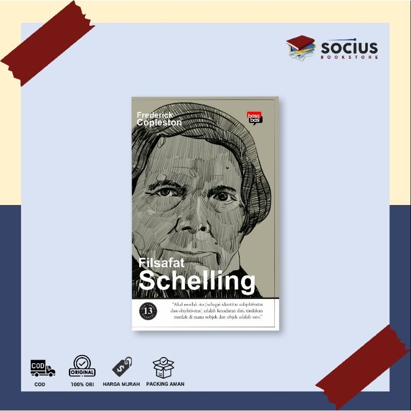 PHILOSOPHY BOOK [ORIGINAL] PHILOSOPHY SCHELLING - FREDERICK COPELSTON - BASIL - SOCIUS BOOKSTORE