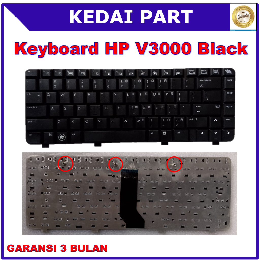 คีย์บอร์ด HP PAVILION DV2000 DV2300 DV2500 V3000