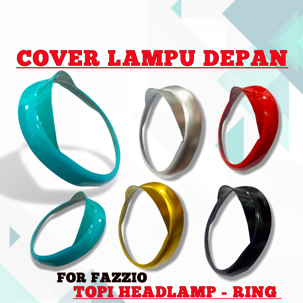 Fazzio Headlamp Cover Yamaha fazzio ไฟหน้าแหวนหมวก fazzio fazzio fazzio hat