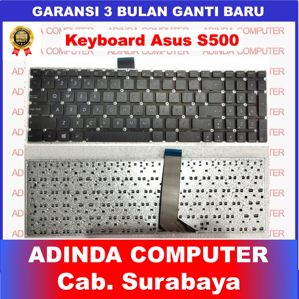 คีย์บอร์ด Asus Vivobook S500 X502 V500 S500c S500ca V500CA R508CA V550C