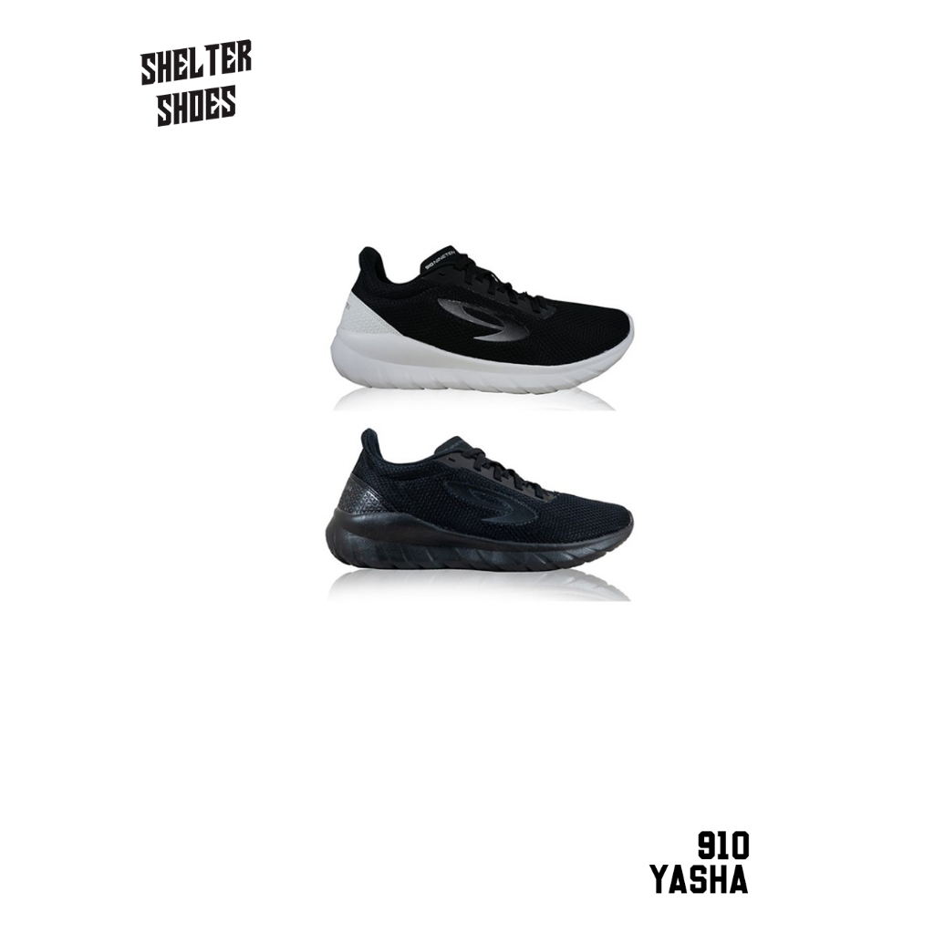 NINETEN 910 YASHA2 รองเท้าวิ่งสี TRAINING GYM SCHOOL WORK EASY RUN 0-5KM