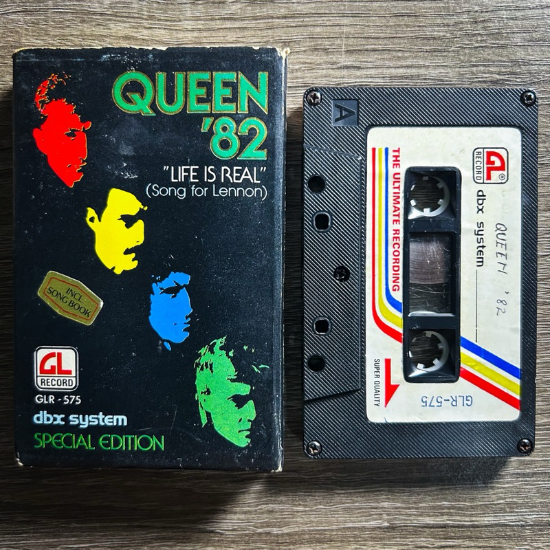 Queen CASSETTE - HOT SPACE (GL RECORD)