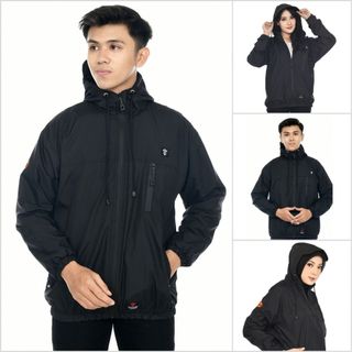 Redflags Jaket Parasut Pria Original Taslan JN Ori Parasit WP Cowok Polos Simple Distro Terbaru Murah