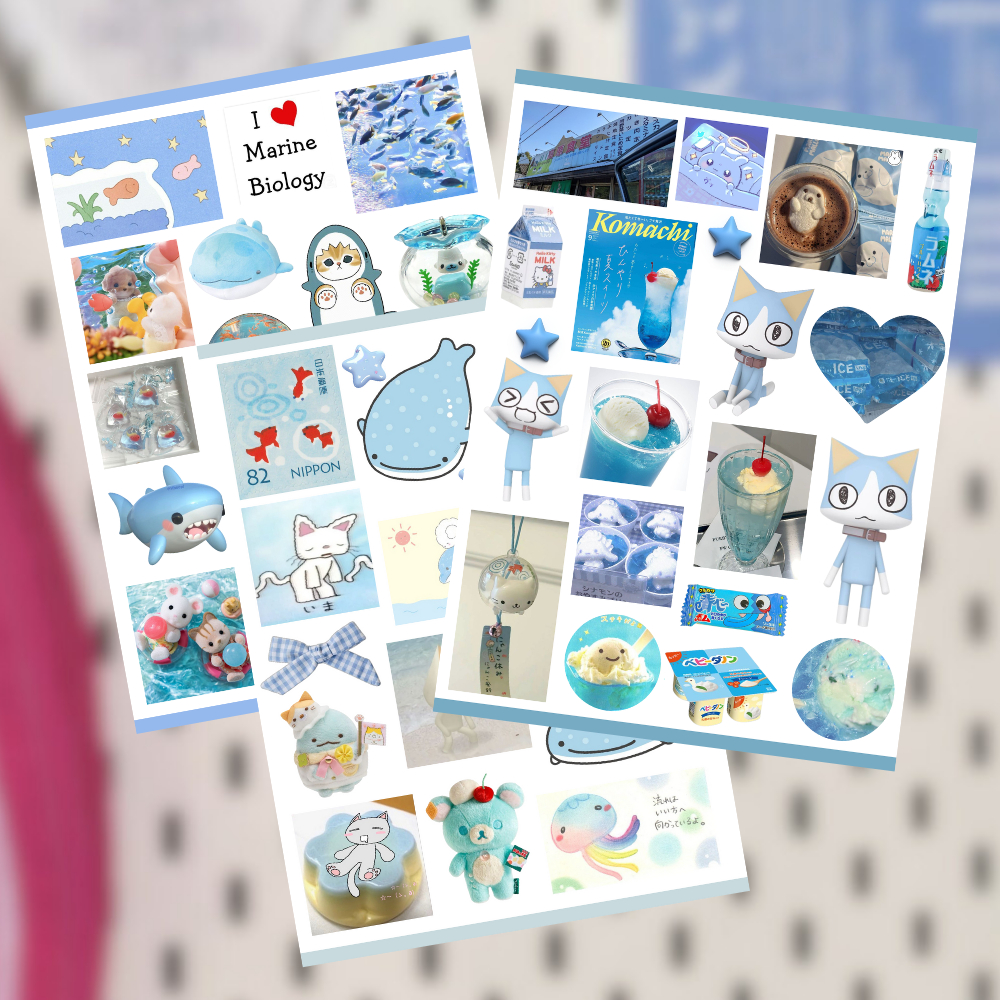 แผ่นสติ๊กเกอร์ DECO / น่ารัก RANDOM DECO สติ๊กเกอร์สําหรับ JOURNAILING SRAPBOOK PHONECASE โน๊ตบุ๊ค T