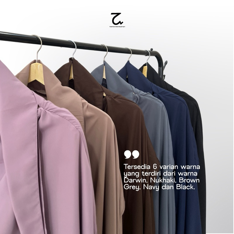 French Khimar Overhead Poni Syafar Busui Handshock แหวนยางคู่ Hasna Moslem Simple Syari มัลติฟังก์ชั่น Elegant Wolfis Forzaleta