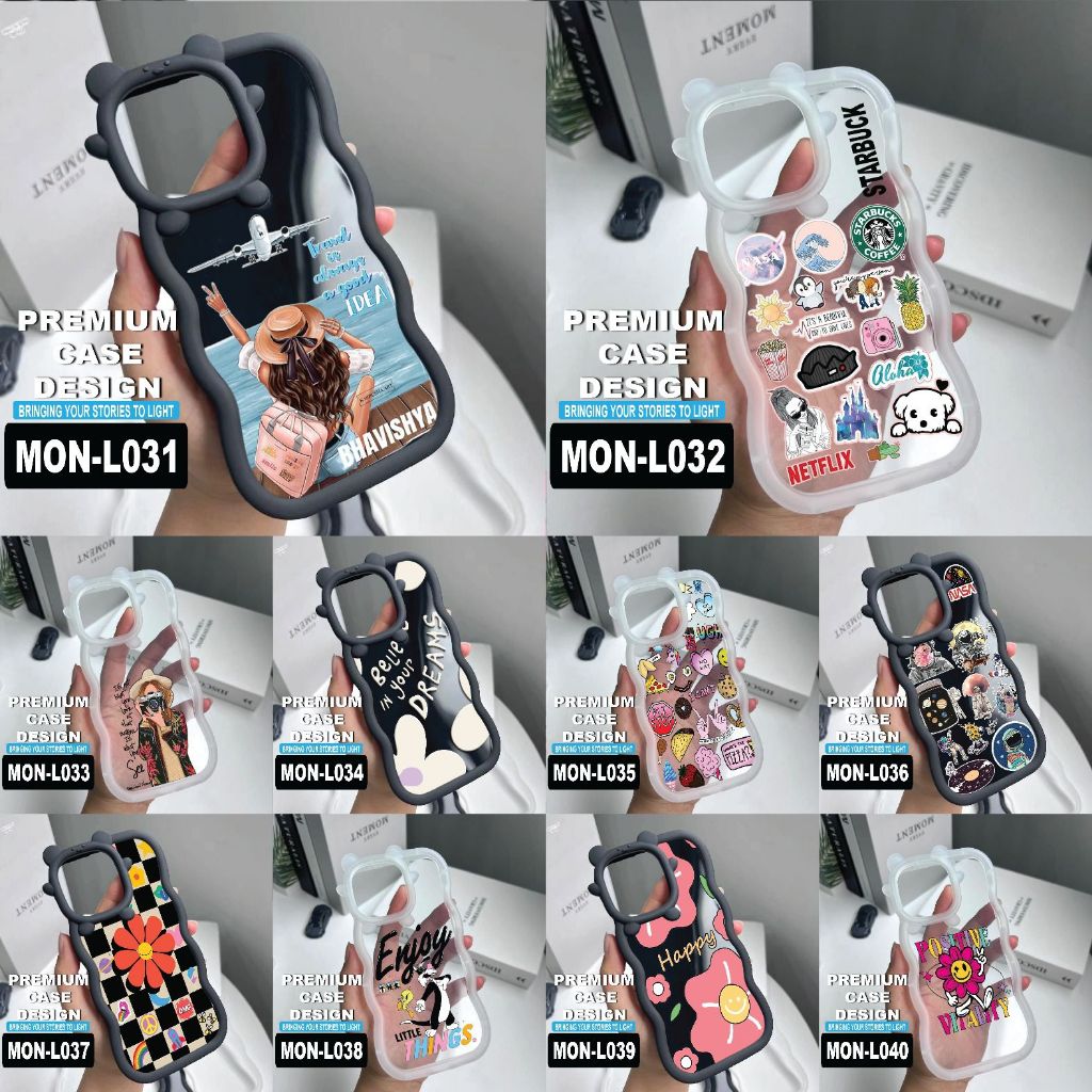 VIVO V25E/V23E/V20/VIVO S1/VIVO S1 PRO CASE MONSTER MOTIF CODE MON L031-L040 VENUS ACC