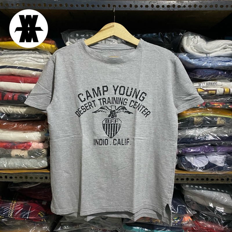 ศูนย์ฝึกซ้อม Vintage Camp Young Desert สีเทา ขนาด 66x54