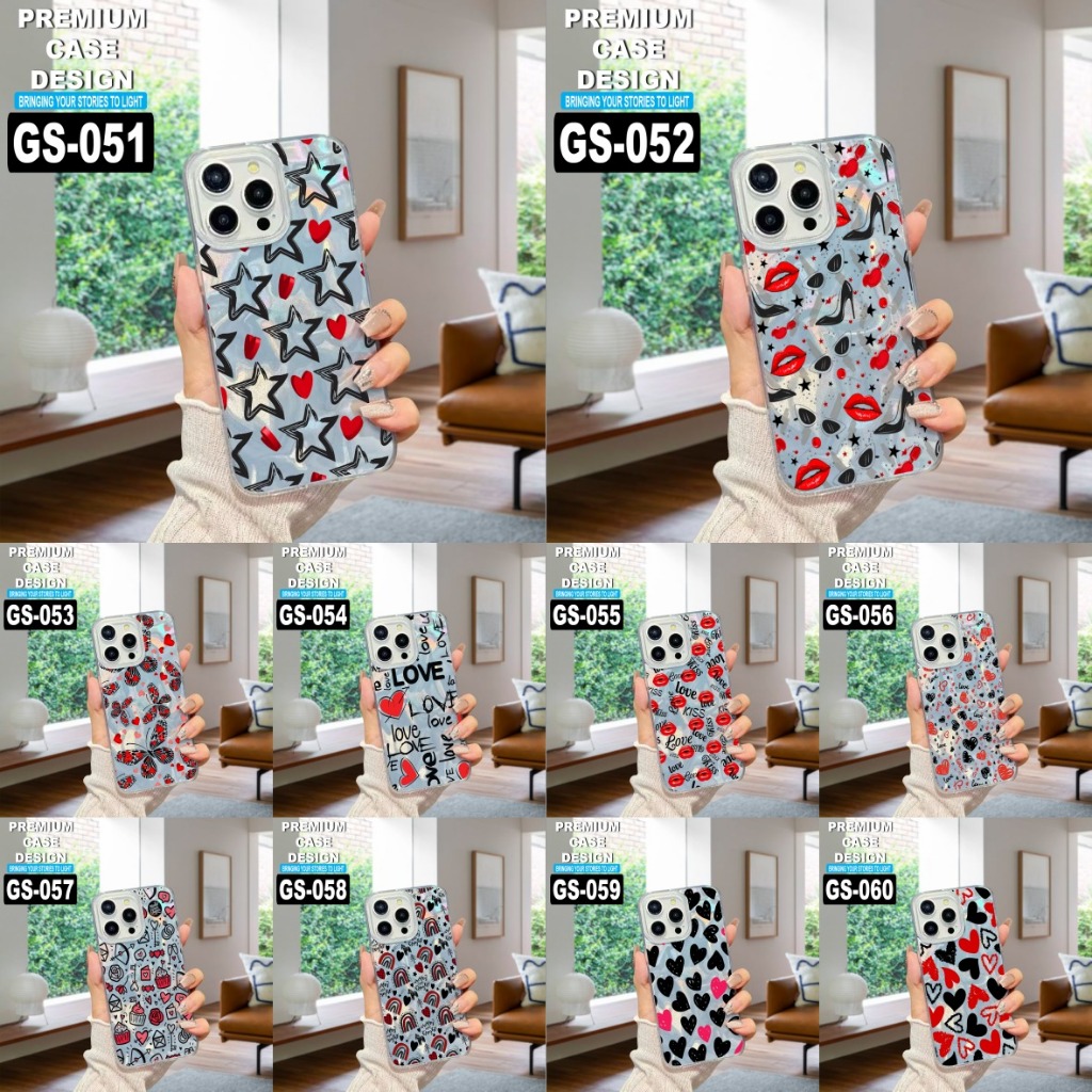 GS IPH 7/8 / 7+/8+/X / XR / XS / XS MAX / 11 / 11 Pro / 11 Pro Max CASE PICTURE MOTIF CODE GS051-GS0