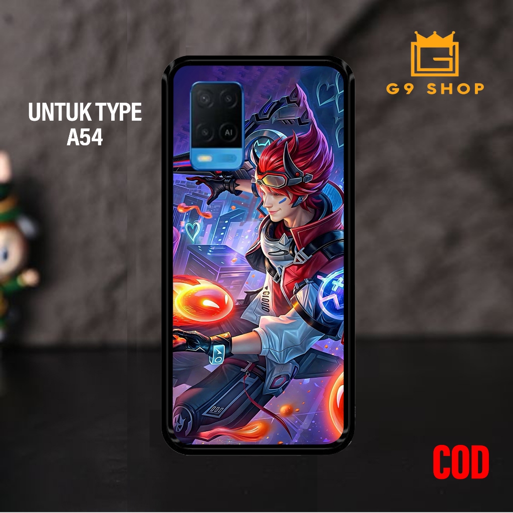 [gnine_case]เคส oppo A54 - เคส Glossy-Protective )เคส(ml )เคสอ่อน hp-case hp-casing hp-silikon-softc