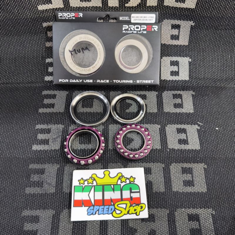 BERING KOMSTIR PROPER BEARING STANG สําหรับ YAMAHA MIO / FINO / NOUVO / MIO M3 / MIO J / JUPITER Z /