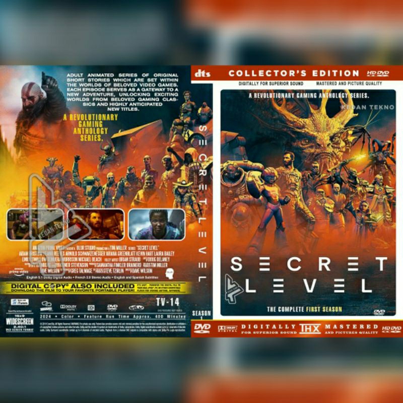 SECRET LEVEL (2024) เทปคาสเซ็ทฟิล์ม - ล่าสุด - HD