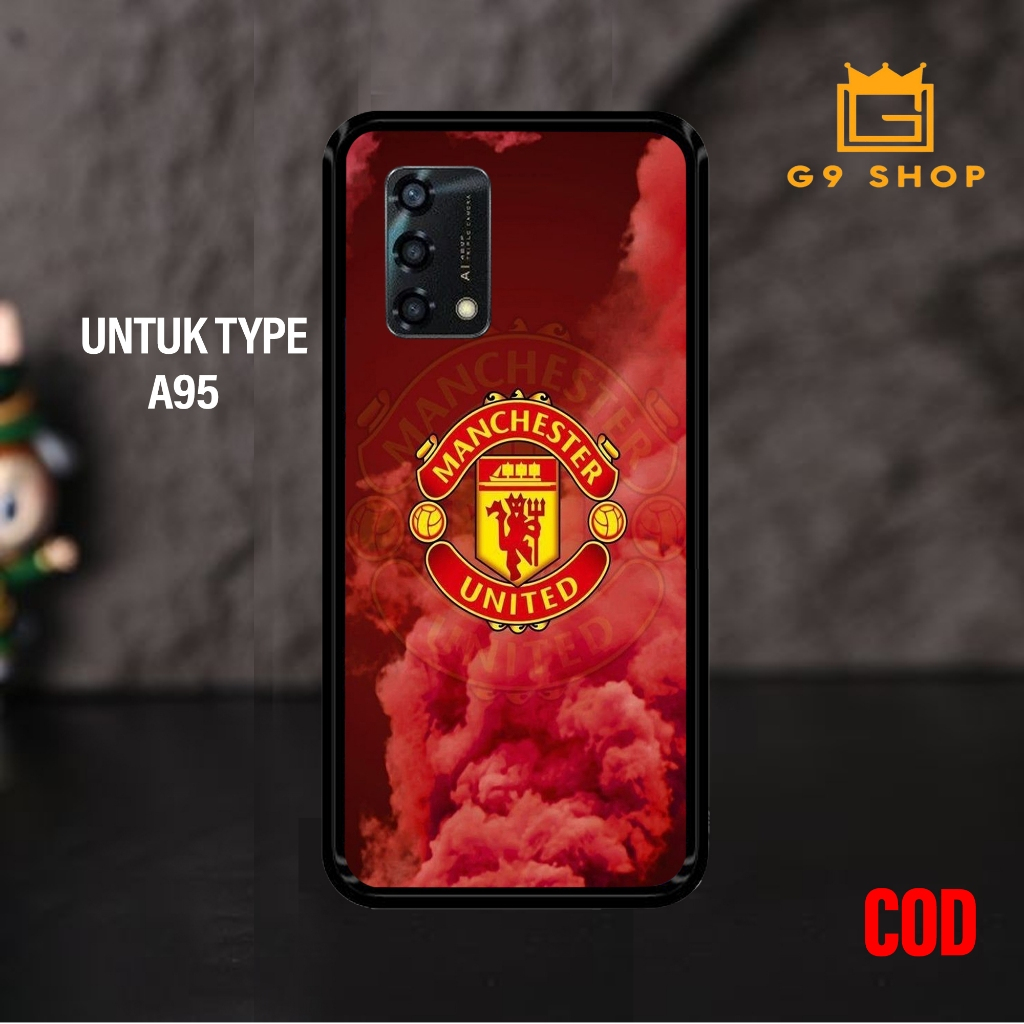 [gnine_case]เคส oppo A95-case Glossy-Protective )เคส (mu)softcase hp-case hp-casing hp-silikon-softc