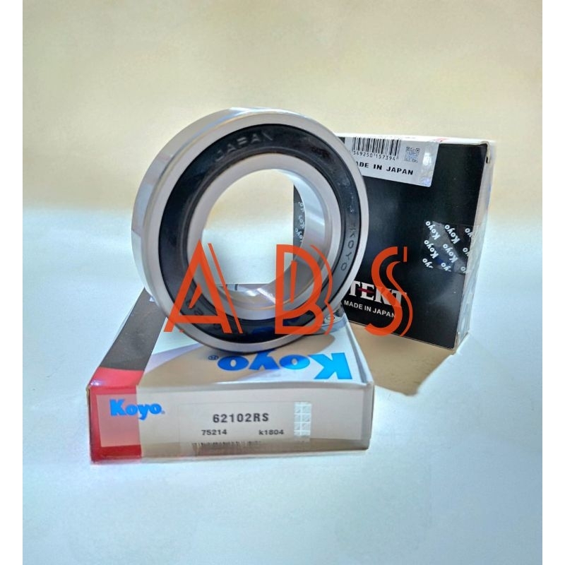 BEARING 6210 2RS KOYO หมวกยาง 50x90x20MM