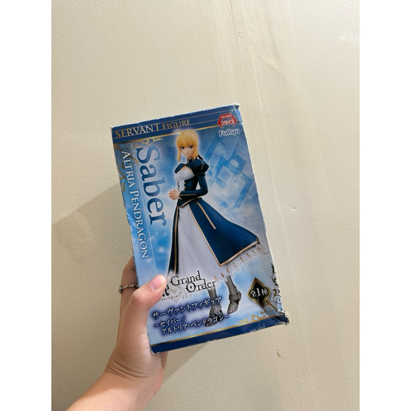 Furyu Fate/grand Order Saber Altria Pendragon Servant Action Figure ของแท้จากญี่ปุ่น